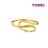 TOMEI ANASTASIA BANGLE, YELLOW GOLD 916 AS-YG1672B-1C TOMEI ANASTASIA BANGLE, YELLOW GOLD 916 AS-YG1672B-1C