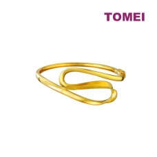 TOMEI ANASTASIA BANGLE, YELLOW GOLD 916 AS-YG1672B-1C TOMEI ANASTASIA BANGLE, YELLOW GOLD 916 AS-YG1672B-1C