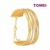 TOMEI ANASTASIA BANGLE, YELLOW GOLD 916 (AS-YG1442B-2C) TOMEI ANASTASIA BANGLE, YELLOW GOLD 916 (AS-YG1442B-2C)