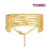 TOMEI ANASTASIA BANGLE, YELLOW GOLD 916 (AS-YG1442B-2C) TOMEI ANASTASIA BANGLE, YELLOW GOLD 916 (AS-YG1442B-2C)