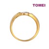 TOMEI ANASTASIA LAYERED RING, YELLOW GOLD 916 (AS-YG0903R-2C) TOMEI ANASTASIA LAYERED RING, YELLOW GOLD 916 (AS-YG0903R-2C)